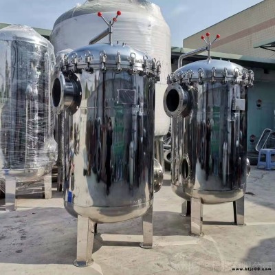 河源不銹鋼袋式過濾器 雜質顆粒漂浮物涂裝油漆過濾 布袋式過濾器