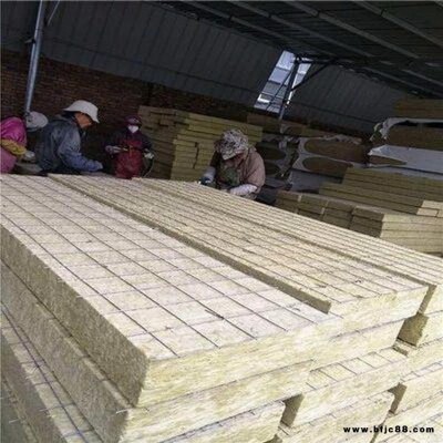 華磊批發外墻專用巖棉板 防火保溫阻燃巖棉保溫板價格 防火保溫建材