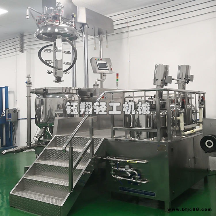廠家提供100L/300L石蠟高速均質(zhì)乳化機化工乳膠溶劑混合設(shè)備