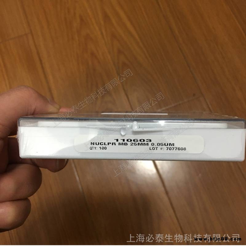 110603Whatman黑色聚碳酸酯膜徑跡蝕刻膜PC膜25mm0.05um