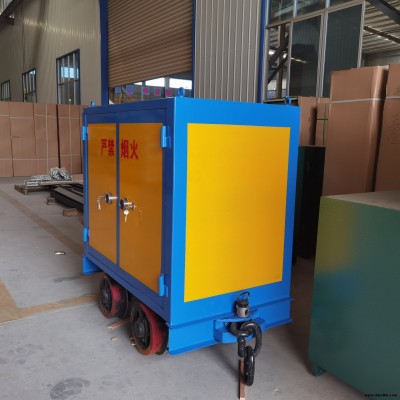 礦車(chē)火工品箱 礦山寶礦用軌道危險(xiǎn)品車(chē) 運(yùn)輸火工品有軌防爆車(chē)