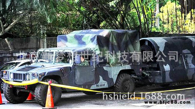 拖掛式重型刀片刺網(wǎng)布障車(chē) 拖掛式重型刀片刺網(wǎng)布障路障