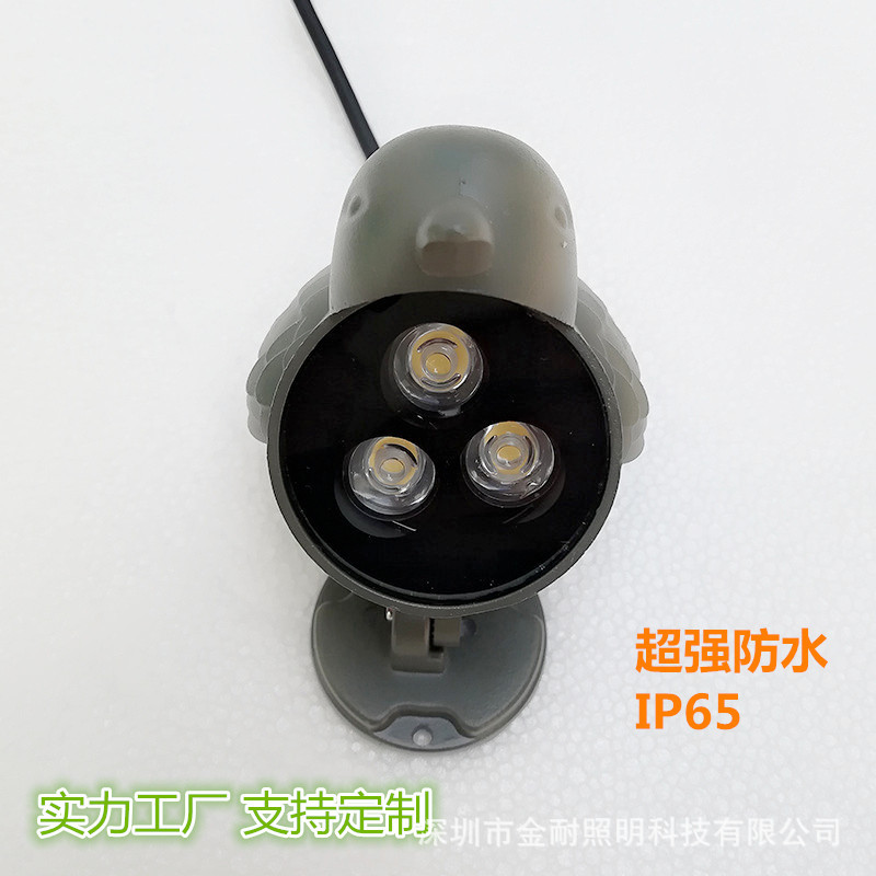 廠家直銷戶外小鳥投光燈戶外照明創意投光燈防水耐用投光燈示例圖2