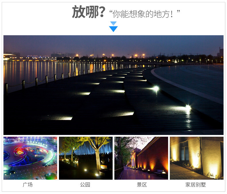 廠家直銷戶外小鳥投光燈戶外照明創意投光燈防水耐用投光燈示例圖7