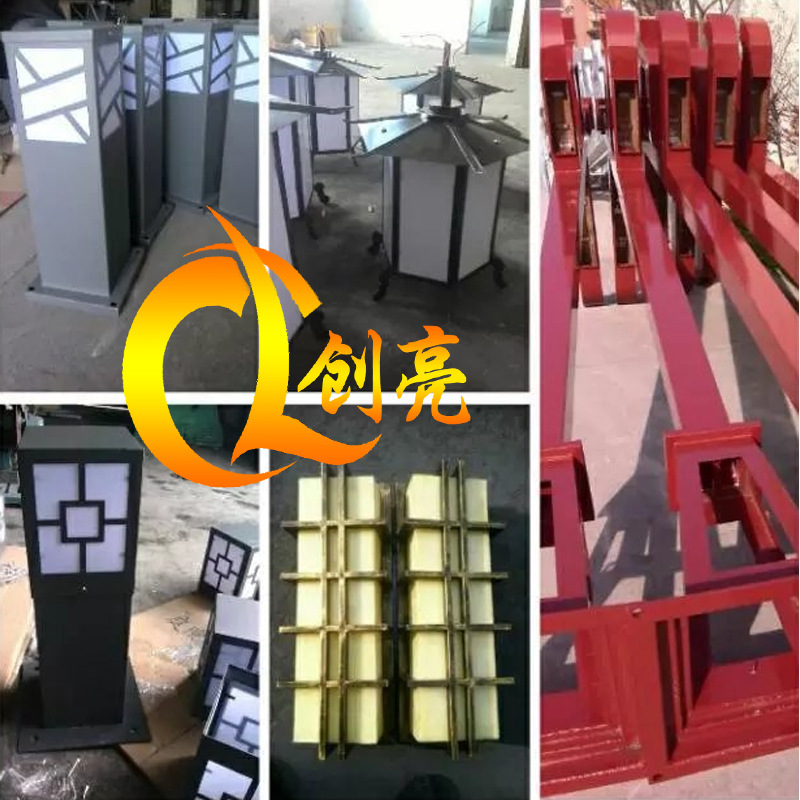 LED景觀燈 方形中式景區(qū)景觀燈 不銹鋼造型景觀燈 歡迎來電咨詢示例圖4