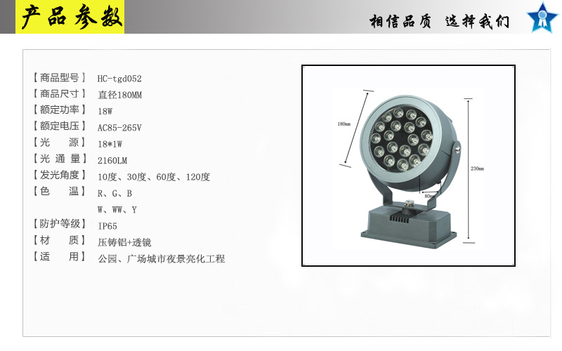 產品參數18W副本