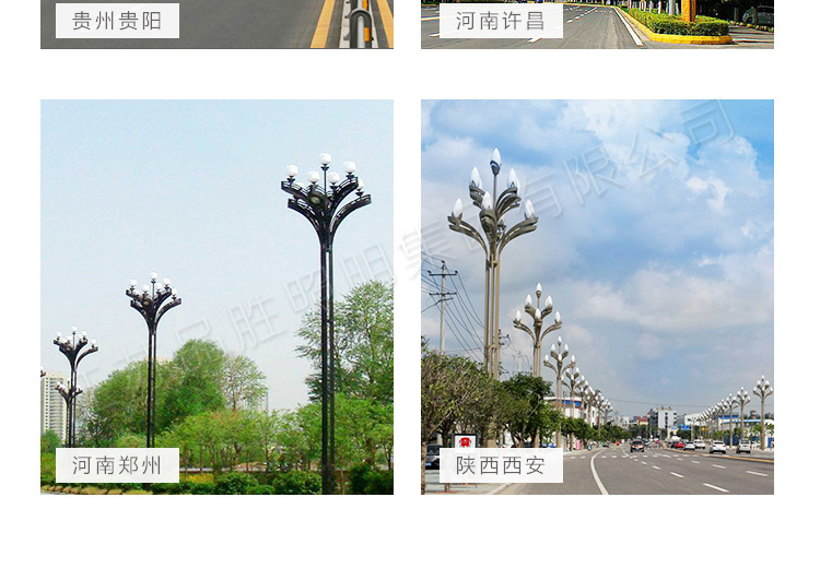 廠家直銷 新款戶外LED景觀燈 玉蘭燈 防水不銹鋼景觀玉蘭燈示例圖13