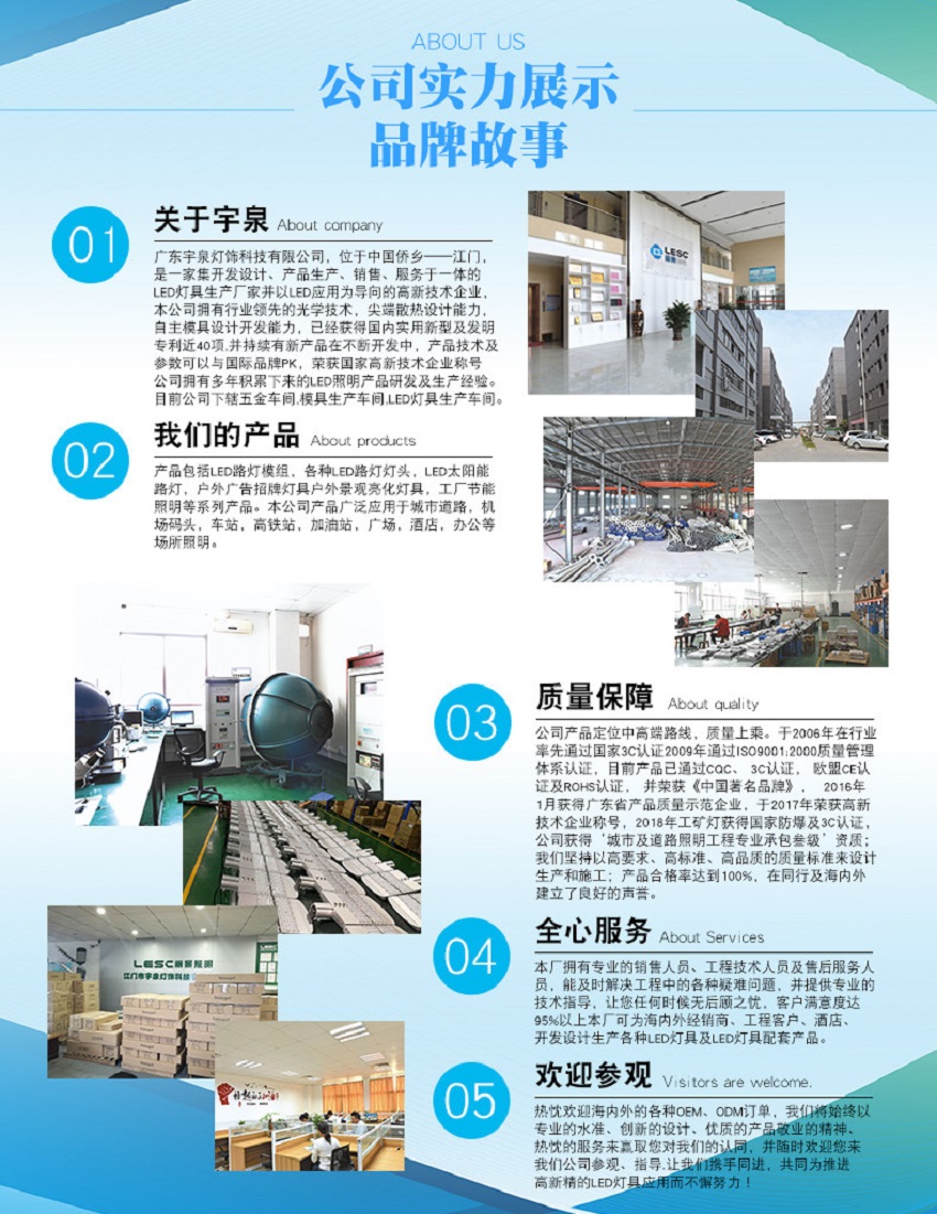 方形景觀燈 庭院燈 LED戶外燈 公園廣場(chǎng)園林綠化別墅路燈示例圖1