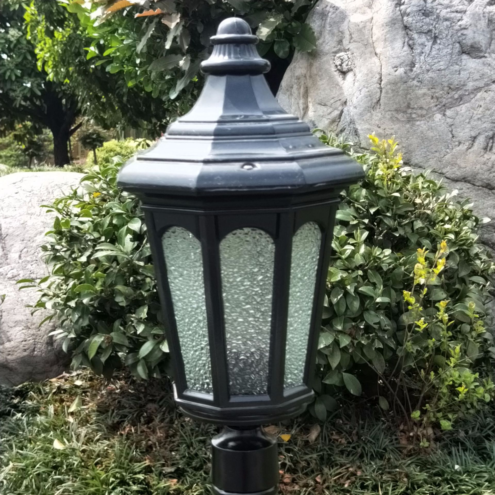 新款太陽能草坪燈感應LED室外景觀別墅花園草地燈戶外庭院燈示例圖123