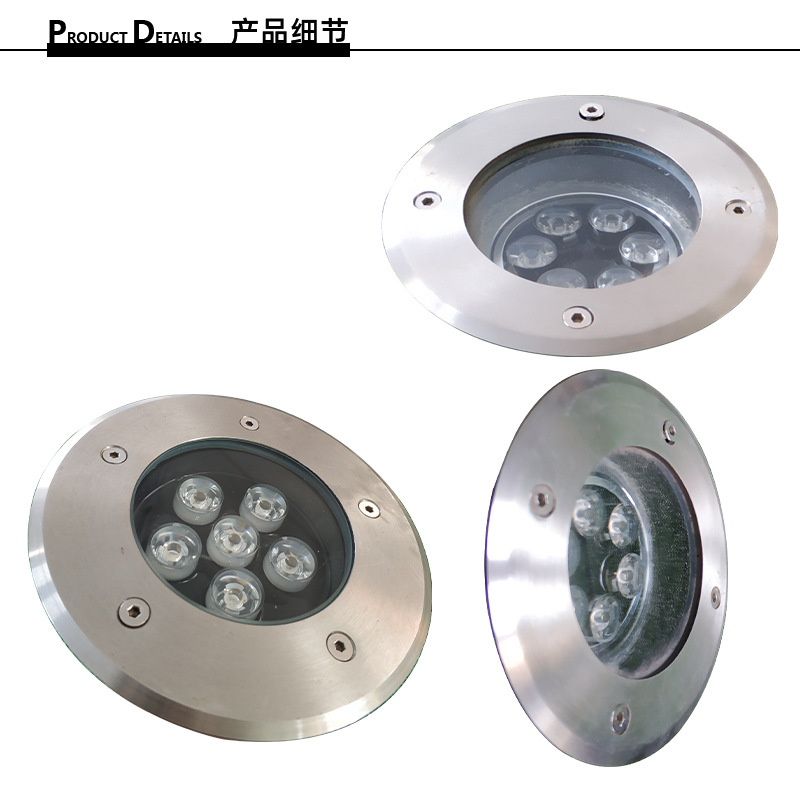 現(xiàn)貨供應(yīng)LED地埋燈戶(hù)外庭院燈墻角燈嵌入草地?zé)魟e墅園林草坪燈具示例圖5