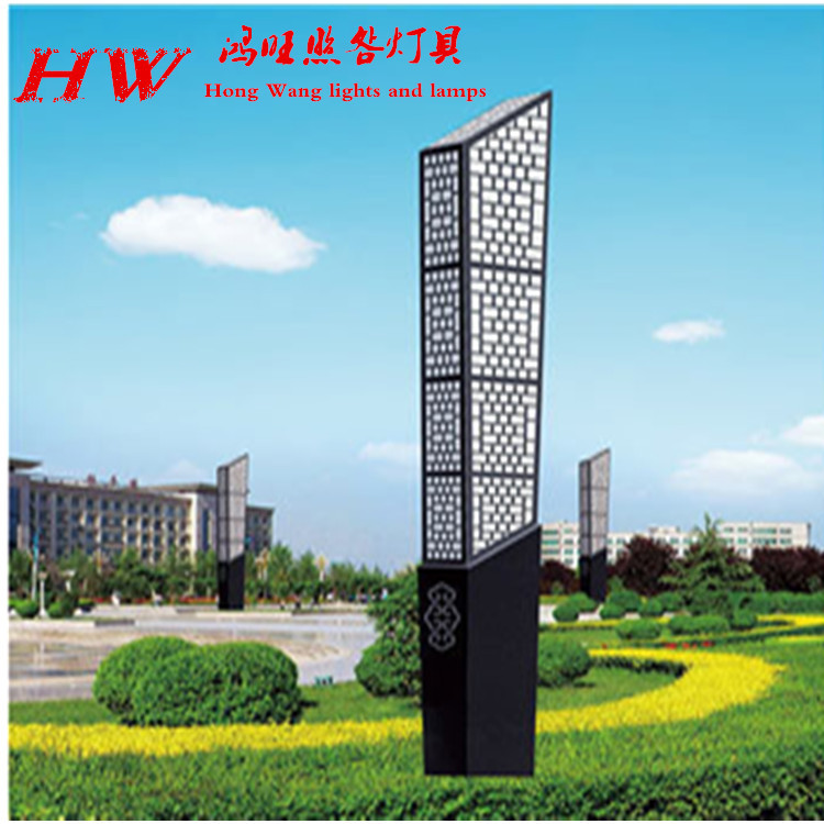 訂制方形景觀燈 LED戶外燈具 公園廣場園林小區(qū)別墅路燈 庭院燈示例圖2