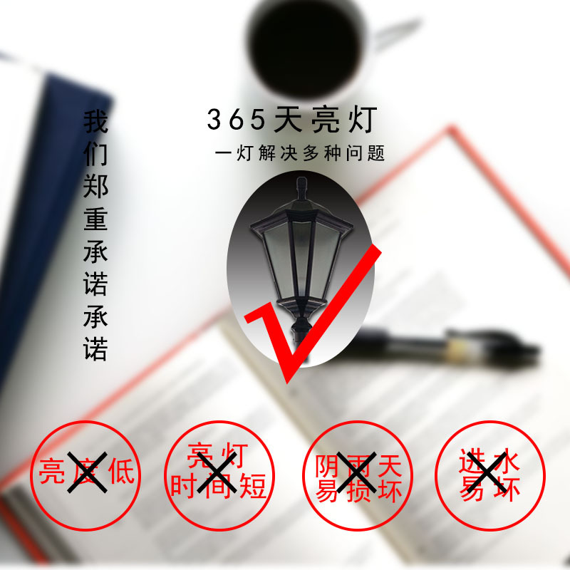 庭院燈草坪燈直桿燈戶外燈景觀燈LED公園小區(qū)街道別墅園林路燈桿示例圖5