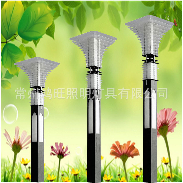 精美方形景觀燈戶外3米4米庭院燈高桿燈中桿燈公園廣場(chǎng)路燈花園燈示例圖135
