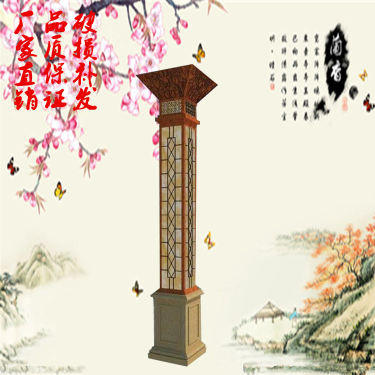定制景觀燈戶外3米4米庭院燈公園路燈草坪燈燈柱太陽能感應燈一體示例圖3