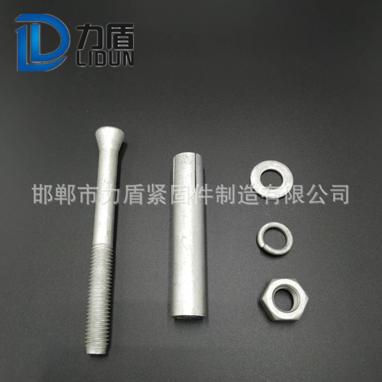 廠家批發(fā) 熱鍍鋅 膨脹螺栓 達克羅膨脹螺絲 鍍鋅 熱浸鋅拉爆螺釘示例圖4