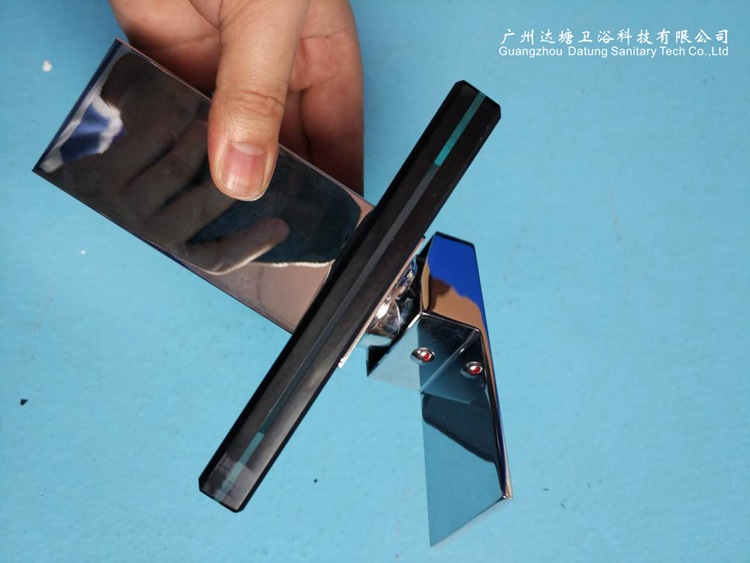 寬嘴式冷熱龍頭 玻璃出水口瀑布水龍頭 廚房臺盆手動水龍頭示例圖10