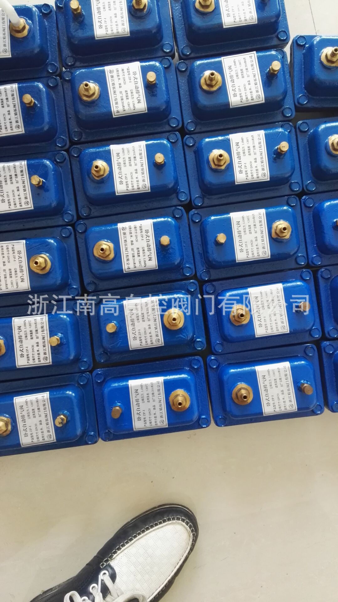 ZP-1 自動排氣閥 球墨鑄鐵自動排氣閥 ZP-II 臥式自動排氣閥示例圖1