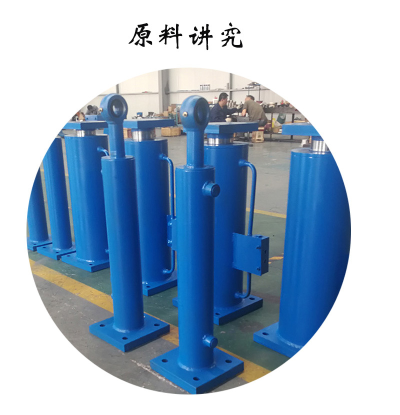 魯鑫 供應(yīng)柳州SJYG90/60-800機(jī)械擺動(dòng)雙出桿液壓油缸示例圖7