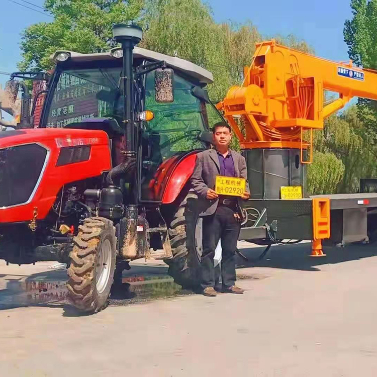 建筑用小型拖拉機隨車吊 8噸農用拖拉機隨車吊 翔云 拖拉機隨車起重機 價格優惠