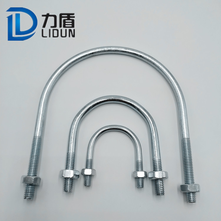 廠家現貨批發 U型管卡 消防管道卡 天然氣管道螺栓 鍍鋅U型螺絲示例圖4