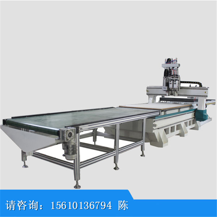 板式家具生產(chǎn)線設備 移門柜門櫥柜板式家具開料機示例圖6