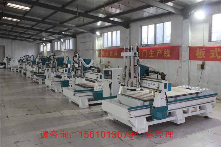 板式家具生產(chǎn)線設備 移門柜門櫥柜板式家具開料機示例圖9