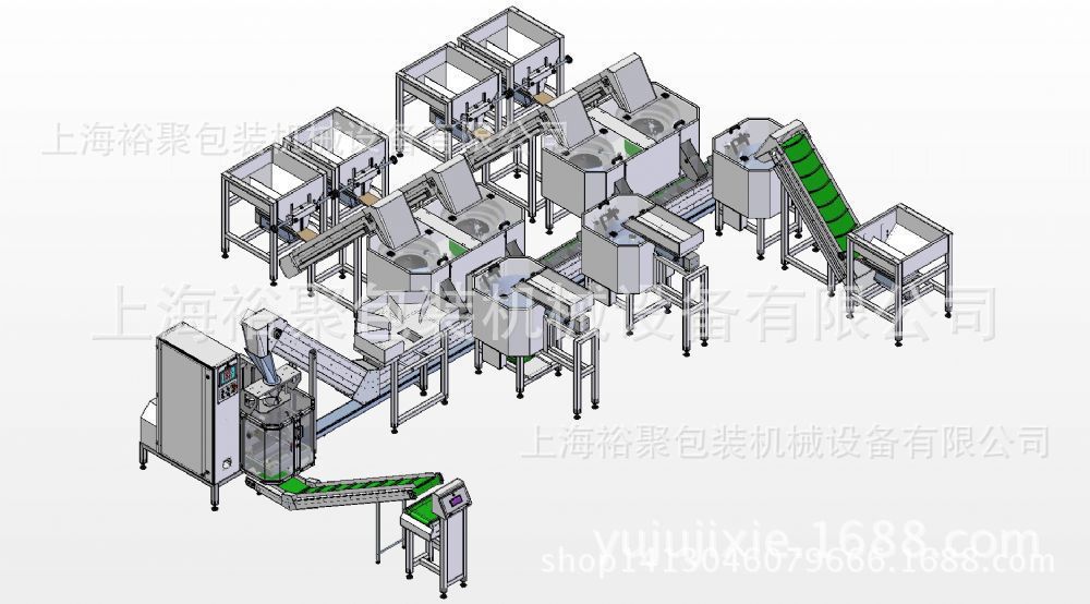 水龍頭閥芯 維修安裝配件打包封口一體機【上海裕聚高速計數】示例圖45