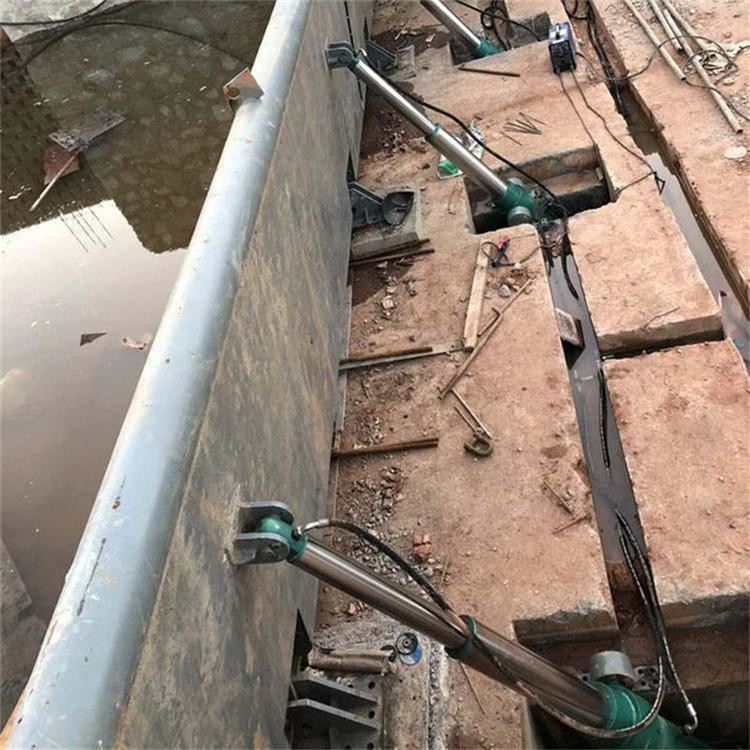 底軸旋轉式鋼壩 合頁壩 全自動升降鋼壩 來圖定制