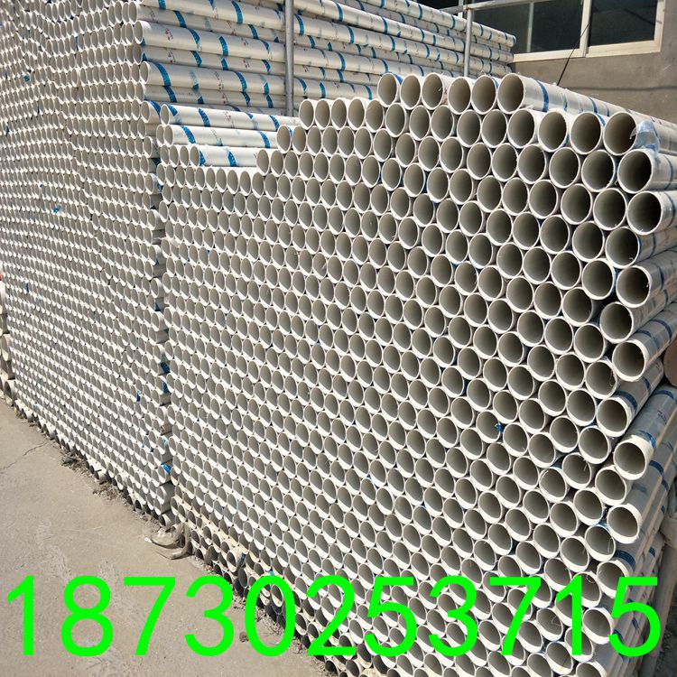 廠家直銷PVC大口徑排污排水管 工業用白色PVC排污排水管示例圖3
