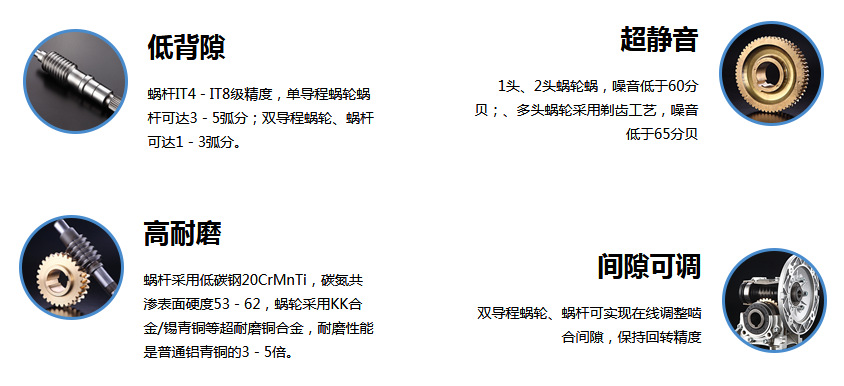 加工定制小模數(shù)蝸桿蝸桿 10-1錫青銅蝸輪 產(chǎn)能充足來(lái)圖來(lái)樣加工示例圖2