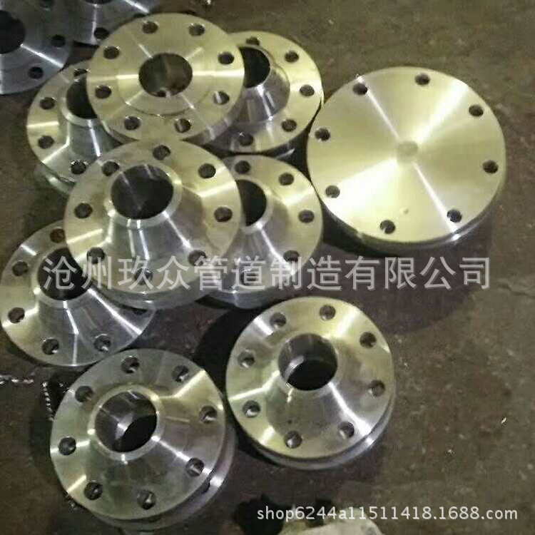 河北滄州高質(zhì)量法蘭盤 優(yōu)質(zhì)鍛打平面碳鋼 國標(biāo)鍛打法蘭片示例圖5