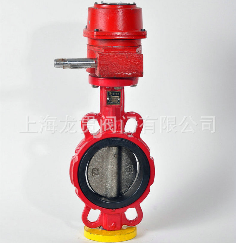 渦輪對夾式信號蝶閥 渦輪傳動蝶閥 XD371X-10渦輪信號蝶閥示例圖7
