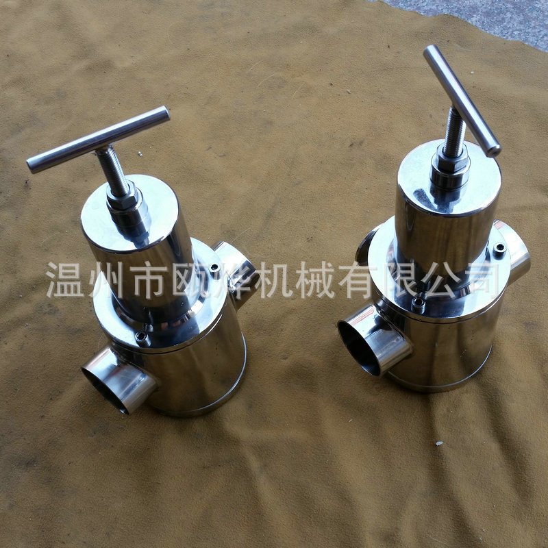 可調(diào)節(jié)焊接減壓閥 不銹鋼空氣蒸汽水減壓閥 316L衛(wèi)生級焊接安全閥示例圖93