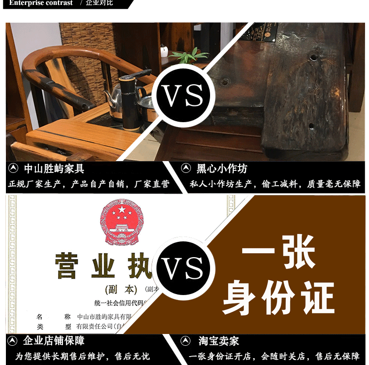 老船木茶桌椅組合藝茶桌功夫泡茶桌實木原木茶桌組合仿古中式家具示例圖19