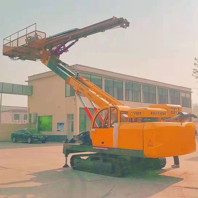 建筑基坑護(hù)坡鉆機(jī) 新款小型履帶液壓旋挖鉆機(jī) 翔云 護(hù)坡錨固鉆機(jī) 價格美麗