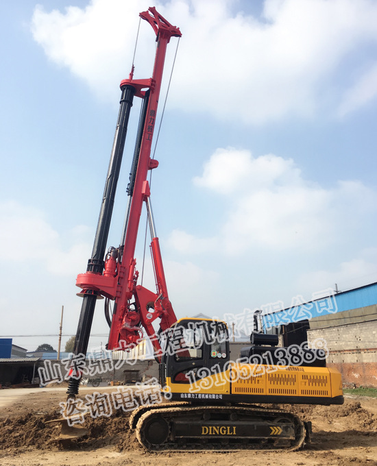 福建DS-20旋挖鉆機(jī)_ 旋挖機(jī)_小型旋挖鉆機(jī)_打樁機(jī)--山東鼎力示例圖4
