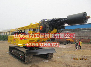 贛州市旋挖鉆機 小型旋挖鉆機 旋挖機鼎力廠家直銷示例圖2