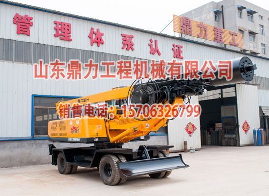 九江縣旋挖鉆機 小型旋挖鉆機 旋挖機鼎力廠家直銷示例圖2