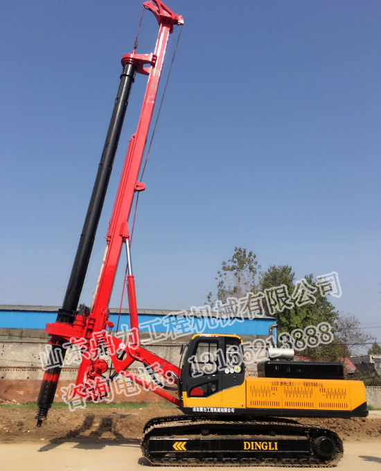 陜西DS-40旋挖鉆機_ 旋挖機_小型旋挖鉆機_打樁機--山東鼎力示例圖3