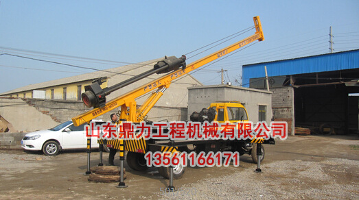 鼎力旋挖機_小型旋挖鉆機_打樁機_柴油錘打樁機_打井機廠家直銷示例圖1