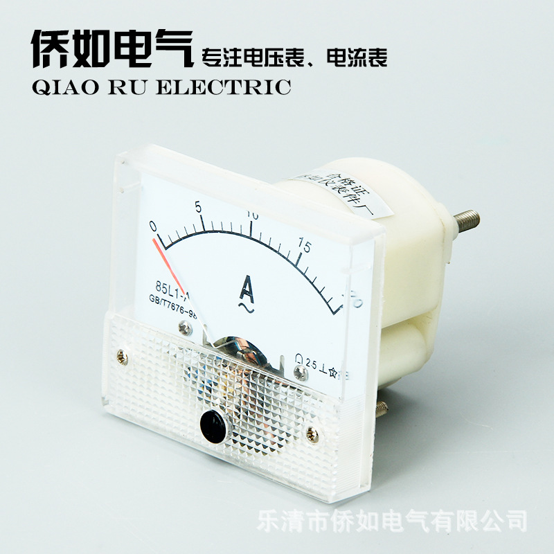 指針交流電流表 85L1-A 20A交流直流電壓表電流表長期有貨示例圖3