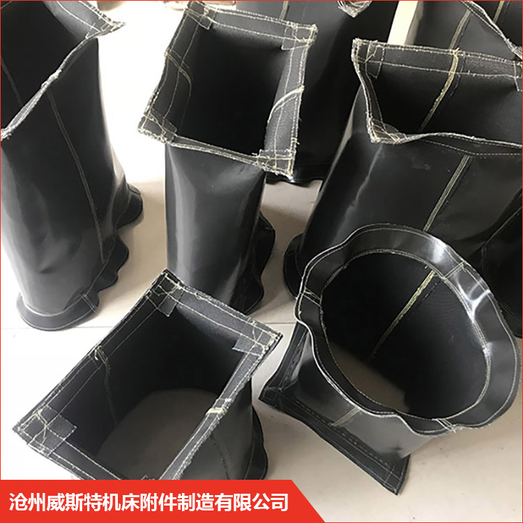 涂布設備高溫通風軟接口 防火軟連接 威斯特 防火耐高溫通風伸縮式風管 廠家直供