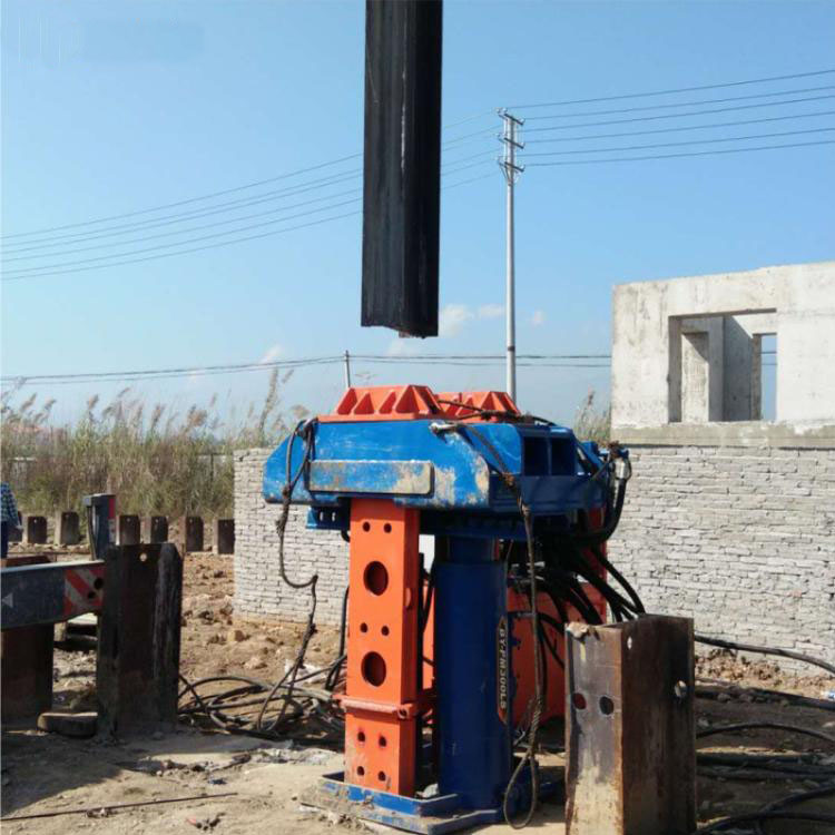 酒泉工法H型鋼拔樁機 拔工法h型鋼液壓拔樁 派信拔型鋼機械