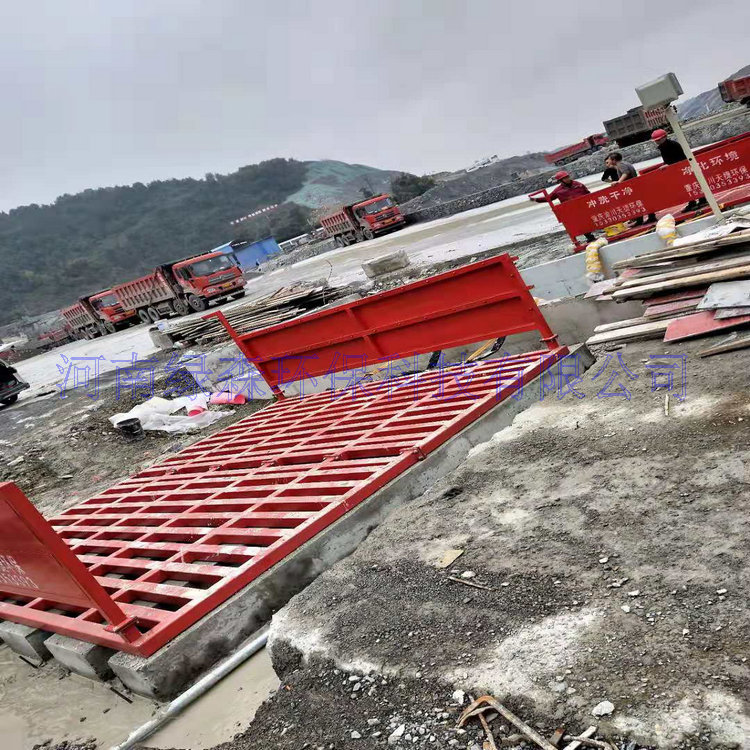 工地洗車平臺(tái)，工地刷車池，工地刷車槽送貨上門