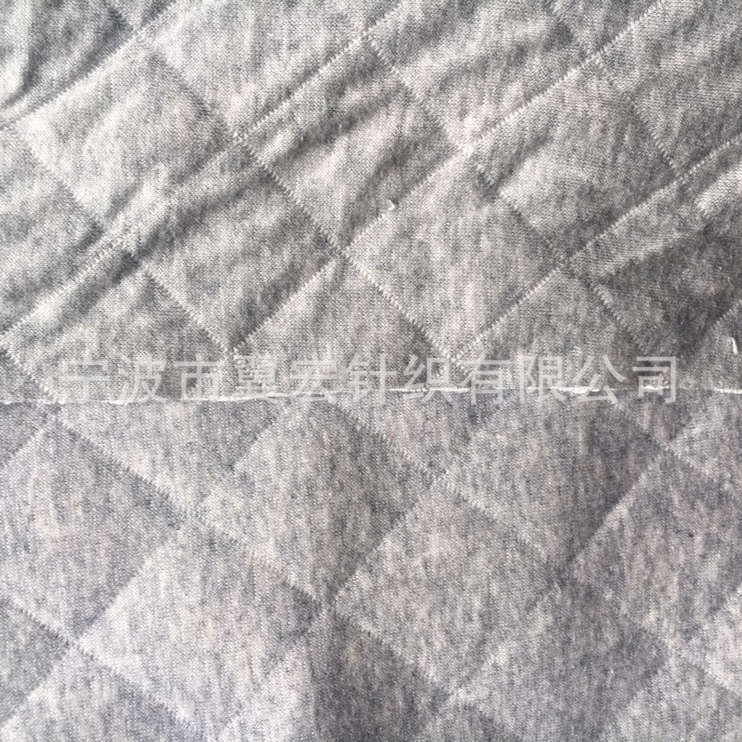 竹纖維夾層提花  雙面竹纖維夾層布 竹棉夾層布 棉竹夾層提花示例圖2