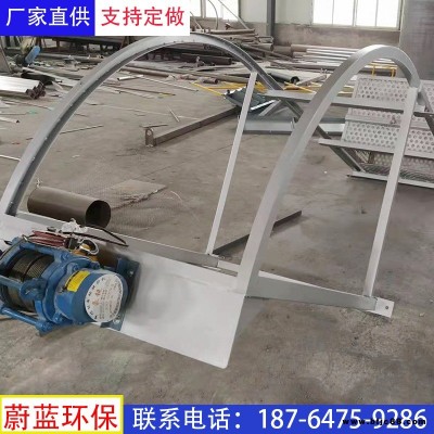 蔚藍 不銹鋼提籃格柵 電動提籃格柵 污水過濾設備 不銹鋼TLGS1039格柵機廠家