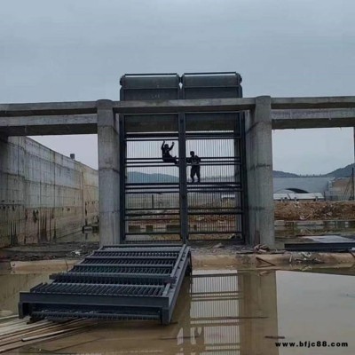 崇鵬水工 循環齒耙清污機 齒耙式格柵清污機 雨水格柵清污機 移動式抓斗清污機 制作廠家
