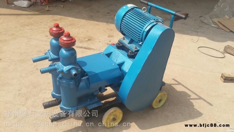 河南信陽電動液壓注漿泵氣動雙液注漿泵工作視頻