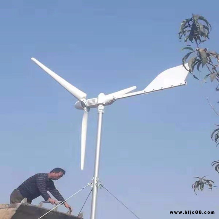 景觀用300瓦風力發電機12v 300瓦風力發電機路燈用 家用小型風力發電機終生質保維修