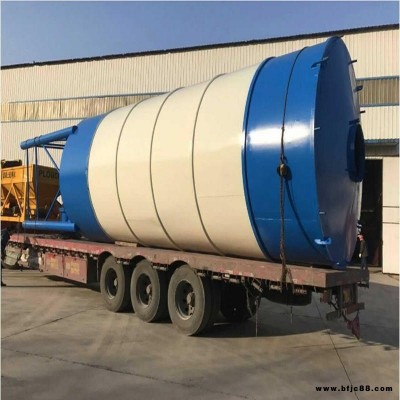 分體水泥倉 片狀水泥倉 建筑工地水泥罐 150噸粉煤灰儲料罐 品創(chuàng)定制石灰儲料罐 臥式水泥倉